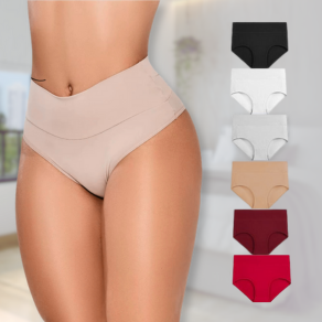 Pack de 6 calzones cacheteros pretina ancha