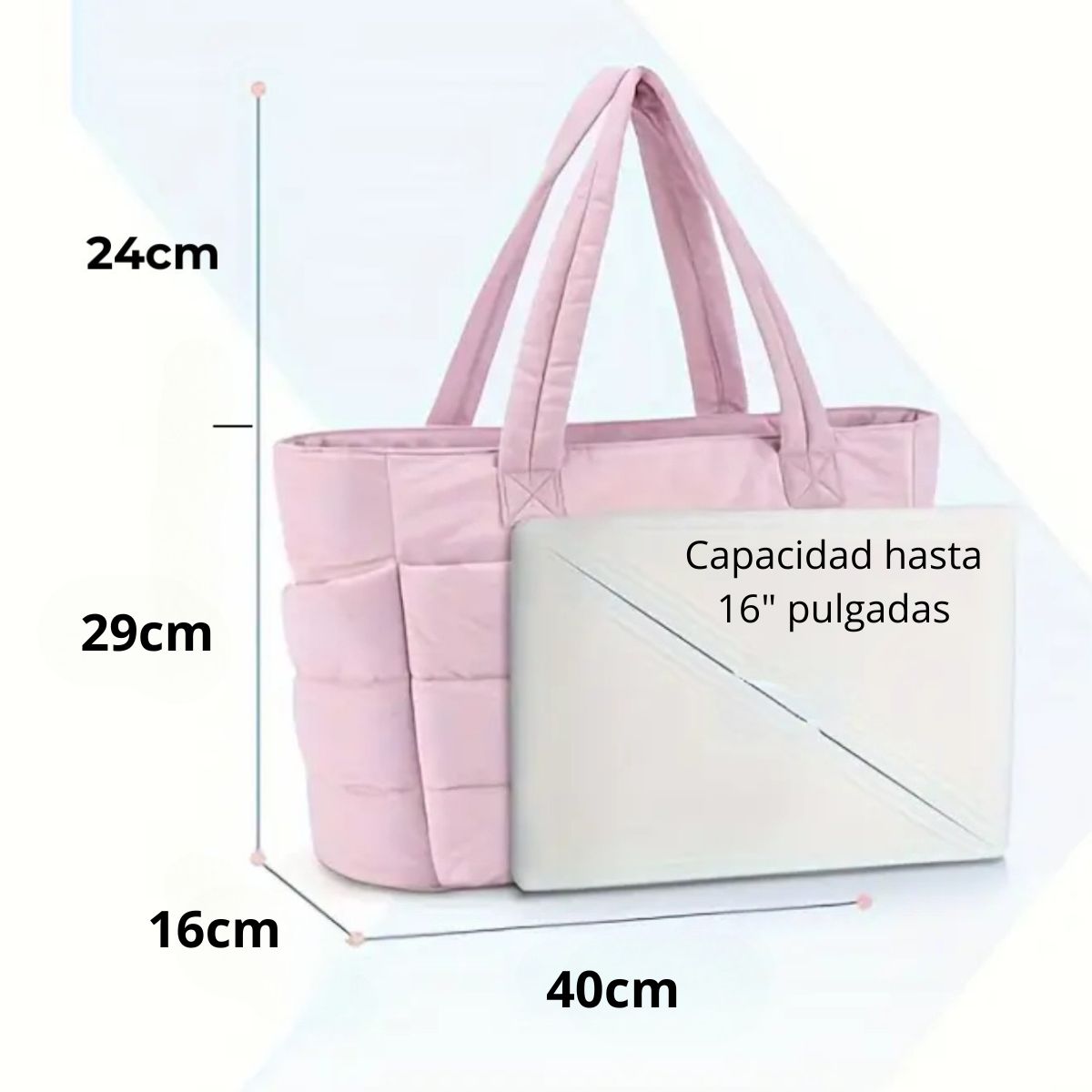 Bolso Puffer Tote 18